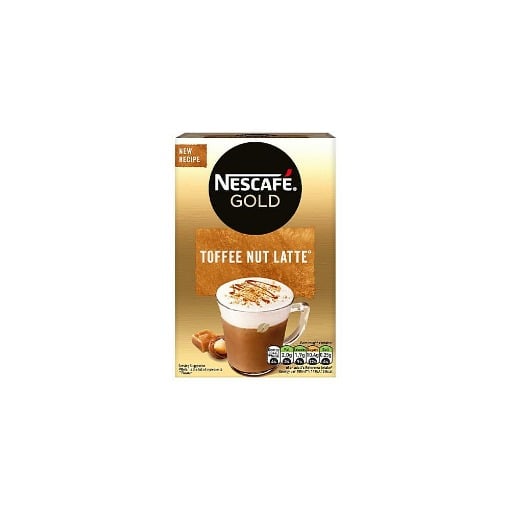 NESCAFE GOLD TOFFEE NUT LATTE (8x18.6gr.) 136gr.