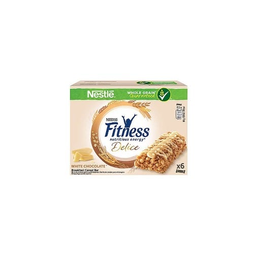 NESTLE BARS FITNESS 23,5gr. - (ΛΕΥΚΗ ΣΟΚΟΛΑΤΑ) (6τεμ)