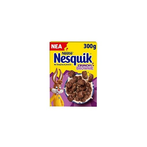 NESTLE NESQUIK CRUNCHY BROWNIE 300gr.