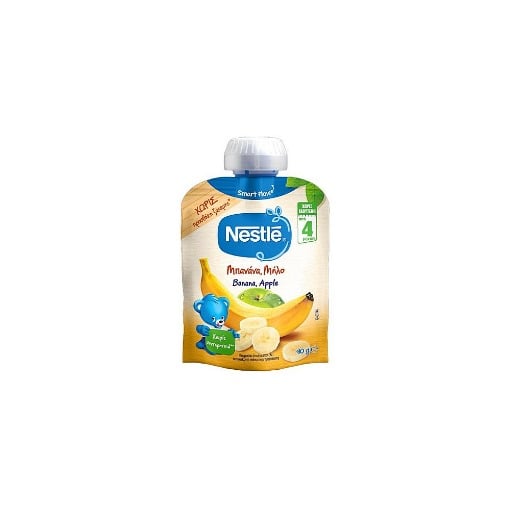 NESTLE ΦΡΟΥΤΟΠΟΥΡΕΣ 90gr. - (ΜΠΑΝΑΝΑ & ΜΗΛΟ)