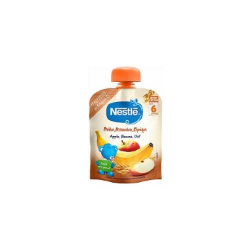 NESTLE ΦΡΟΥΤΟΠΟΥΡΕΣ 90gr. - (ΜΠΑΝΑΝΑ, ΜΗΛΟ & ΒΡΩΜΗ)