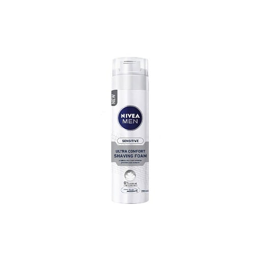 NIVEA ΑΦΡΟΣ ΞΥΡΙΣΜΑΤΟΣ 200ml - (COMFORT/SENSITIVE)