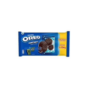 OREO ΜΠΙΣΚΟΤΑ ORIGINAL 154gr. - (3x154gr.) (MINECRAFT)