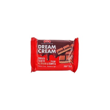 OSCAR DREAM CREAM ΣΟΚΟΛΑΤΑ 75gr. - (ΓΑΛΑΚΤΟΣ ΚΑΙ ΓΚΟΦΡΕΤΑ)