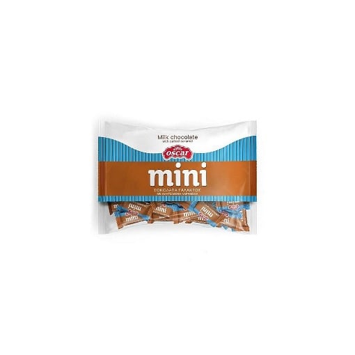 OSCAR ΣΟΚΟΛΑΤΑΚΙΑ ΜΙΝΙ 250gr. - (ΓΑΛΑΚΤΟΣ ΜΕ ΑΛΑΤΙΣΜΕΝΗ ΚΑΡΑΜΕΛΑ)