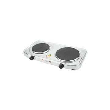 OSIO ΔΙΠΛΗ ΗΛΕΚΤΡΙΚΗ ΕΣΤΙΑ ΚΟΥΖΙΝΑΣ inox 2500w