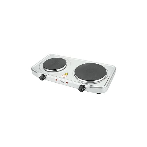 OSIO ΔΙΠΛΗ ΗΛΕΚΤΡΙΚΗ ΕΣΤΙΑ ΚΟΥΖΙΝΑΣ inox 2500w