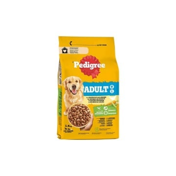 PEDIGREE ΣΚΥΛΟΤΡΟΦΗ 1,4kg ADULT - (ΠΟΥΛΕΡΙΚΑ & ΛΑΧΑΝΙΚΑ)