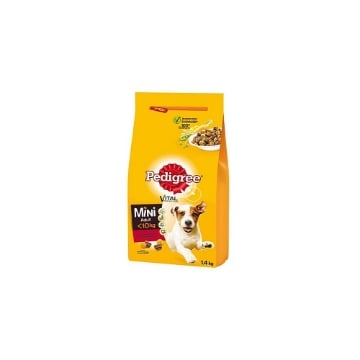 PEDIGREE ΣΚΥΛΟΤΡΟΦΗ 1,4kg ADULT MINI - (ΜΟΣΧΑΡΙ & ΛΑΧΑΝΙΚΑ)