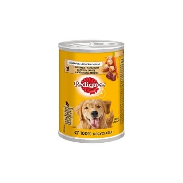 PEDIGREE ΣΚΥΛΟΤΡΟΦΗ ΚΟΝΣΕΡΒΑ 400gr. - (ΚΟΤΟΠΟΥΛΟ & ΚΑΡΟΤΟ)