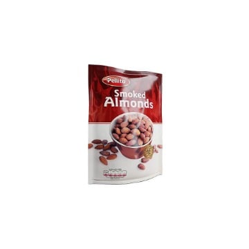 PELLITO ΚΑΠΝΙΣΤΑ ΑΜΥΓΔΑΛΑ 140gr. - (SMOKED ALMONDS)