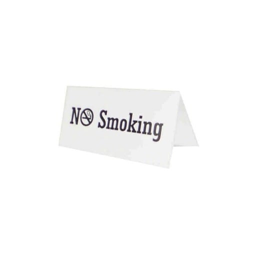 PG ΜΑΥΡΟ NO SMOKING 10x5cm