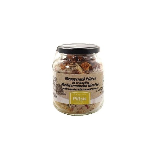 PILTSIS ΜΕΣΟΓΕΙΑΚΟ ΚΡΙΘΑΡΟΤΟ ΜΕ ΚΑΝΘΑΡΕΛΕΣ 200gr