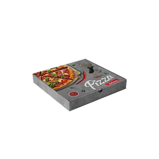 PIZZA COLOR - (30x30x4cm) - 100τεμ. - (MICROWELLE)