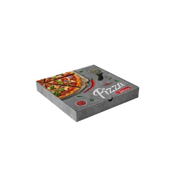 PIZZA COLOR - (36x36x4cm) - 100τεμ. - (MICROWELLE)