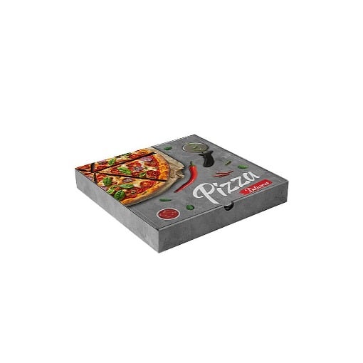 PIZZA COLOR - (36x36x4cm) - 100τεμ. - (MICROWELLE)