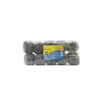 PRACTIC ΣΥΡΜΑΤΙΝΟ ΣΦΟΥΓΓΑΡΑΚΙ inox 40gr. - (10τεμ.)