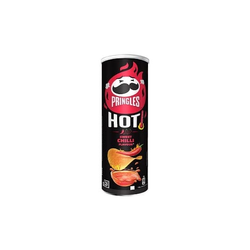 PRINGLES ΤΣΙΠΣ 160gr - (HOT SWEET CHILLI)
