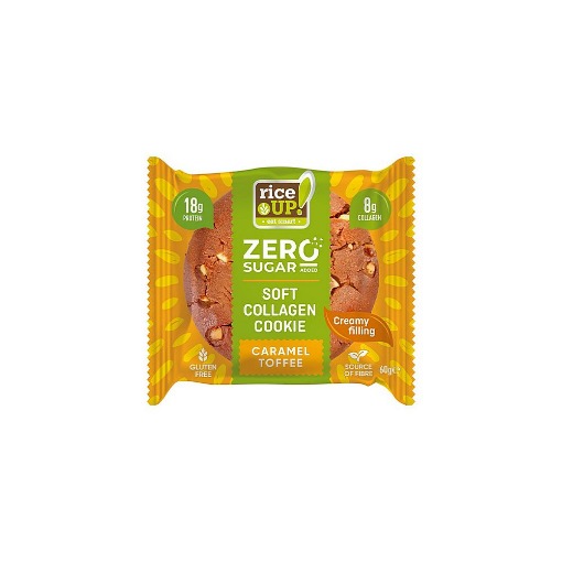 RICE UP ΜΠΙΣΚΟΤΟ ΜΕ ΚΟΛΛΑΓΟΝΟ 60gr. - (ΜΕ ΓΕΜΙΣΗ ΚΑΡΑΜΕΛΑ ΒΟΥΤΥΡΟΥ)