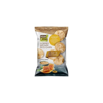 RICE UP ΤΣΙΠΣ ΟΛΙΚΗΣ 60gr. - (ΜΕΛΙ & ΜΟΥΣΤΑΡΔΑ)