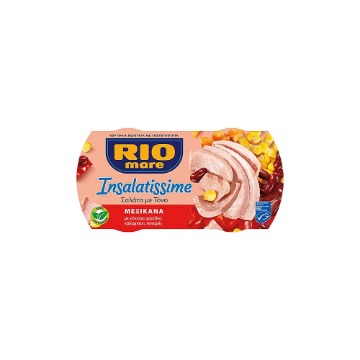 RIO MARE ΤΟΝΟΣ ΠΟΛΥΣΑΛΑΤΑ (2x160gr.) - (MEXICANA)