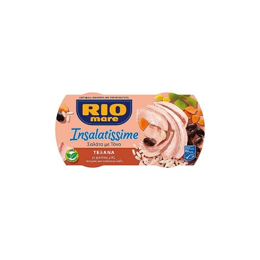 RIO MARE ΤΟΝΟΣ ΠΟΛΥΣΑΛΑΤΑ (2x160gr.) - (ΤΕΞΑΝΑ)