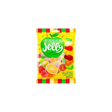 ROSHEN JELLY ΚΑΡΑΜΕΛΕΣ 200gr. - (ΜΕ ΦΡΟΥΤΑ)