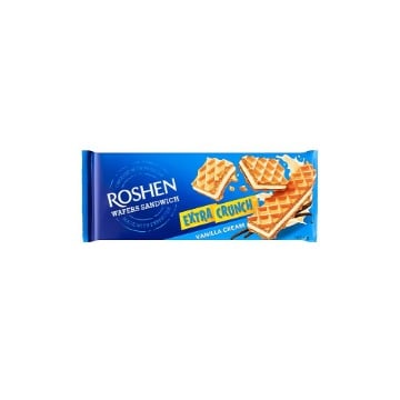 ROSHEN WAFERS SANDWICH ΤΡΑΓΑΝΗ ΓΚΟΦΡΕΤΑ 142gr. - (ΒΑΝΙΛΙΑ)