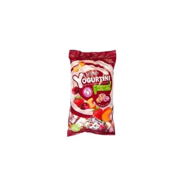 ROSHEN YOGURTINI ΚΑΡΑΜΕΛΕΣ 1kg. - (ΦΡΑΟΥΛΑ-ΚΕΡΑΣΙ-ΡΟΔΑΚΙΝΟ)