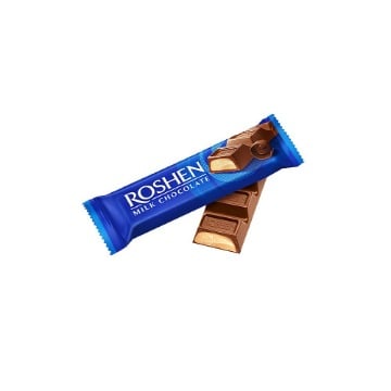 ROSHEN ΜΠΑΡΑ ΣΟΚΟΛΑΤΑΣ 33gr. - (ΣΟΚΟΛΑΤΑ ΓΑΛΑΚΤΟΣ ΜΕ ΓΕΜΙΣΗ CREME BRULEE)
