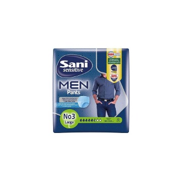 SANI MEN ΠΑΝΑ ΑΚΡΑΤΕΙΑΣ Νo 3 (12τεμ.) - (LARGE)