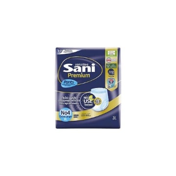 SANI PANTS ΑΚΡΑΤΕΙΑΣ No 4 (12τεμ.) - (EXTRA LARGE) (PREMIUM)