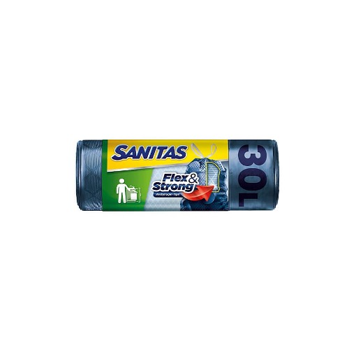 SANITAS ΣΑΚΟΥΛΑ ΑΠΟΡ/ΤΩΝ FLEX ΜΠΛΕ (50x55cm) (10τεμ.)