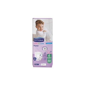 SEPTONA CALM N CARE BABY PANTS EXTRA LARGE No 6 (36τεμ.) - (14-20kg)