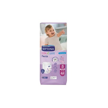 SEPTONA CALM N CARE BABY PANTS JUNIOR No 5 (42τεμ.) - (10-16kg)
