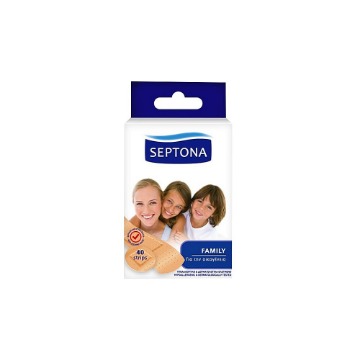 SEPTONA STRIPS MEDICARE ΟΙΚΟΓΕΝΕΙΑ (40τεμ.)