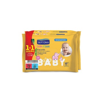 SEPTONA ΜΩΡΟΜΑΝΤΗΛΑ CALM N CARE (2x20τεμ.) - (ΧΑΜΟΜΗΛΙ)