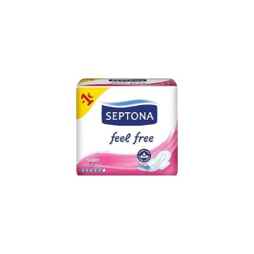 SEPTONA ΣΕΡΒΙΕΤΕΣ FEEL FREE SUPER 8τεμ. (-1€)