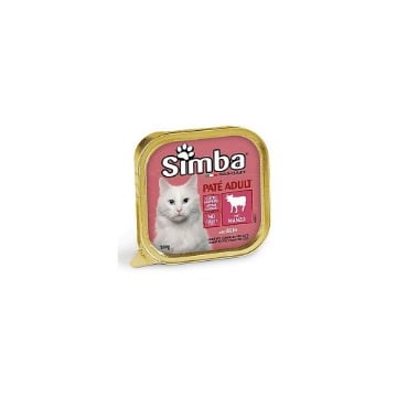 SIMBA ΓΑΤΟΤΡΟΦΗ PATE 100gr. - (ΜΟΣΧΑΡΙ)