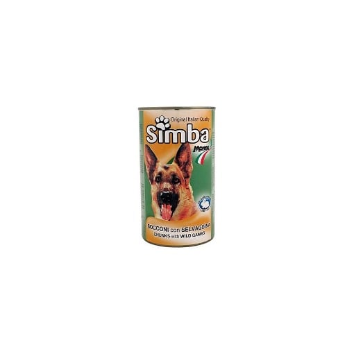 SIMBA ΣΚΥΛΟΤΡΟΦΗ ΚΟΝΣΕΡΒΑ  400gr. - (ΚΟΥΝΕΛΙ/WILDGAMES)