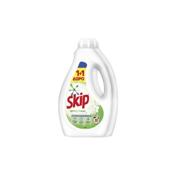 SKIP ΥΓΡΟ  28μεζ. (1,40 lit) - (1+1ΔΩΡΟ) (SPRING FRESH)
