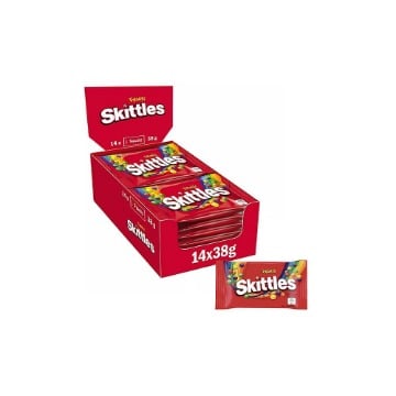 SKITTLES 38gr - (14x38gr) (FRUITS)