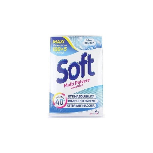 SOFT ΣΚΟΝΗ ΠΛΥΝΤΗΡΙΟΥ 6.3kg 100μεζ. - (OXYGEN)