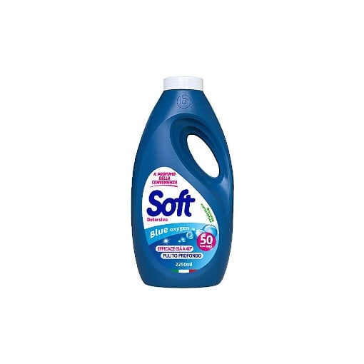 SOFT ΥΓΡΟ ΠΛΥΝΤΗΡΙΟΥ 50μεζ. - (2,25lit) (BLUE OXYGEN)