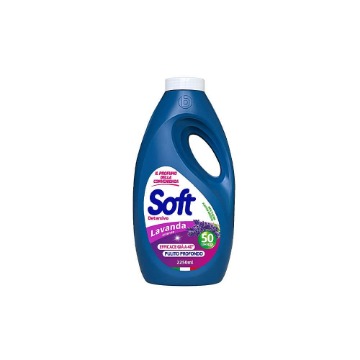 SOFT ΥΓΡΟ ΠΛΥΝΤΗΡΙΟΥ 50μεζ. - (2,25lit) (LAVANDA)