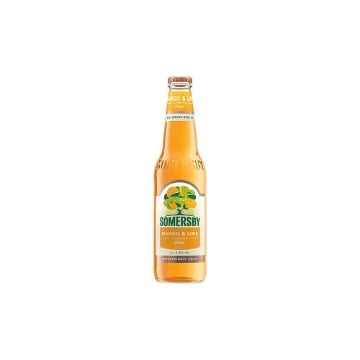 SOMERSBY ΜΗΛΙΤΗΣ 330ml - (MANGO & LIME) (ΦΙΑΛΗ) (ΜΗ ΕΠΙΣΤΡΕΦΟΜΕΝΗ)