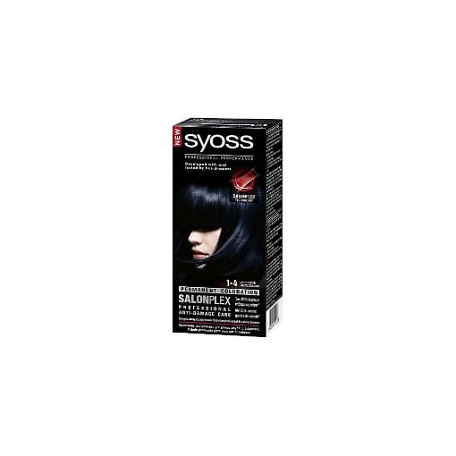 SYOSS ΒΑΦΗ ΣΕΤ PROFESSIONAL ΜΑΥΡΟ ΜΠΛΕ No1-4 50ml Σ10 