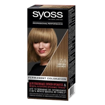 SYOSS ΒΑΦΗ ΣΕΤ PROFESSIONAL ΞΑΝΘΟ ΜΕΛΙ No7-6 50ml Σ10 