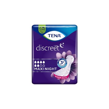 TENA DISCREET MAXI NIGHT (12τεμ.)