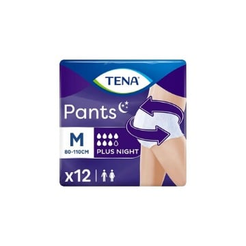 TENA PANTS PLUS NIGHT MEDIUM (12τεμ)